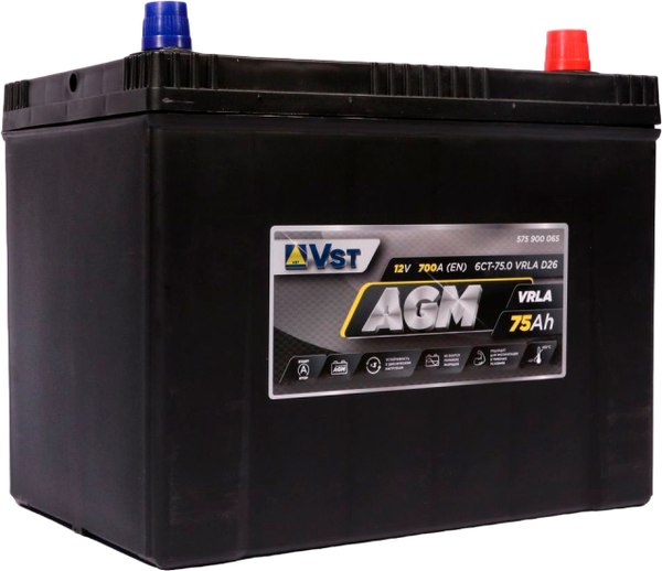 Автомобильный аккумулятор VST 575900065