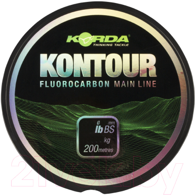 Леска флюорокарбоновая Korda Kontour Fluorcarbon 18lb / KFLU03