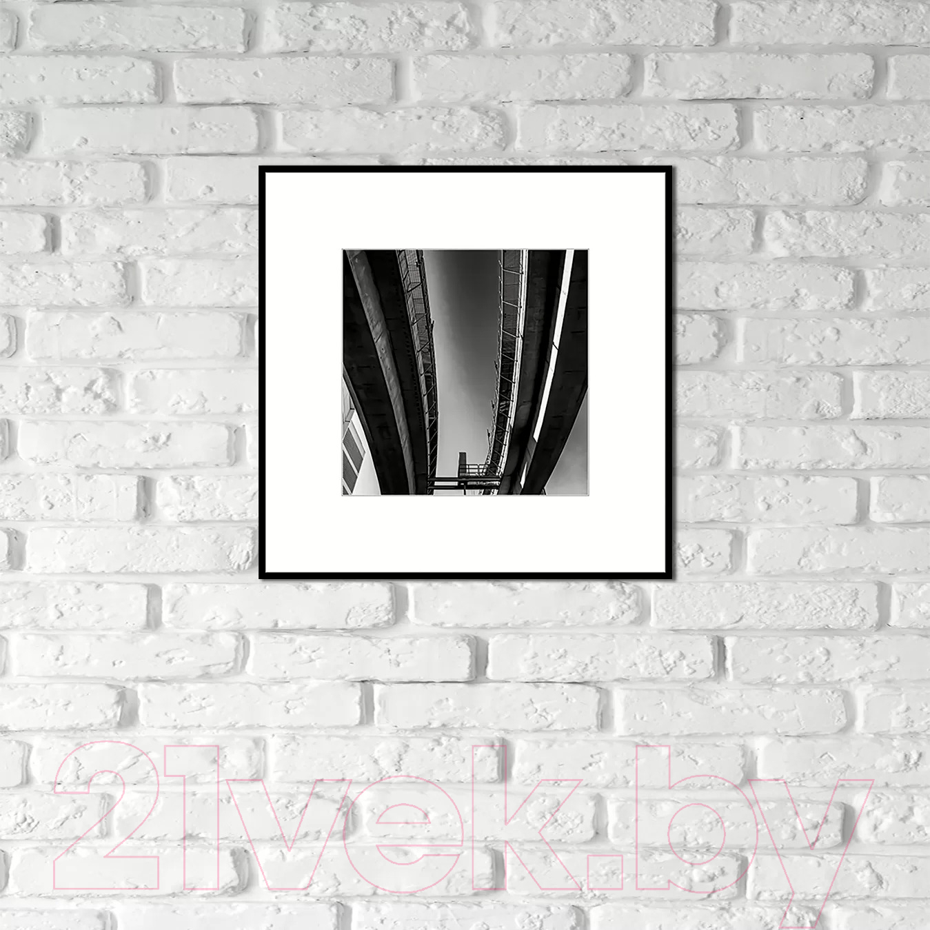 Картина на стекле Stamprint Архитектура 1 BW004 (50x50) — фото 3