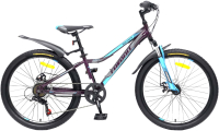 Детский велосипед FAVORIT Buffalo-24MDS / BUF24MD12BL - 
