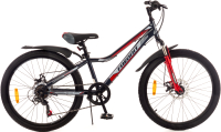 Детский велосипед FAVORIT Buffalo-24MDS / BUF24MD12RD - 