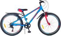 Детский велосипед FAVORIT Mateo-24VA / MAT24V12BL-AL - 