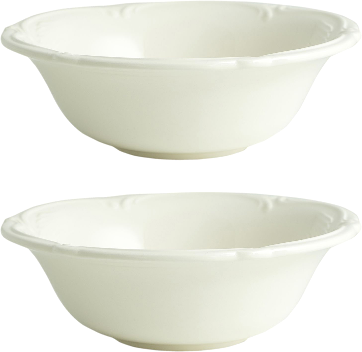 Набор салатников Gien Rocaille Blanc 1800C2EG14 (2шт)