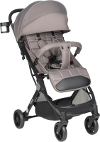 Детская прогулочная коляска Farfello Comfy Go Comfort / CG-002 (серый/бежевый) - 
