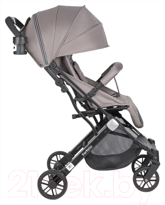 Детская прогулочная коляска Farfello Comfy Go Comfort / CG-002 (серый/бежевый)