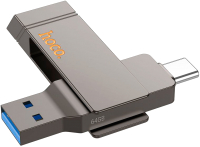 Usb flash накопитель Hoco UD15 USB3.2 128Gb (металлик) - 