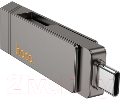 Usb flash накопитель Hoco UD15 USB3.2 256Gb (металлик)