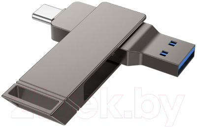 Usb flash накопитель Hoco UD15 USB3.2 256Gb (металлик)