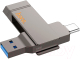Usb flash накопитель Hoco UD15 USB3.2 256Gb (металлик) - 