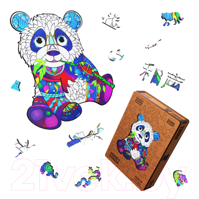 Пазл Sima-Land Honey Panda / 9375725 (117эл)