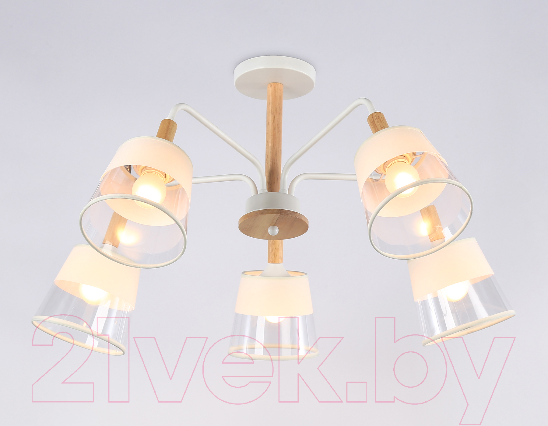 Люстра Ambrella TR4738/5 WH/LW