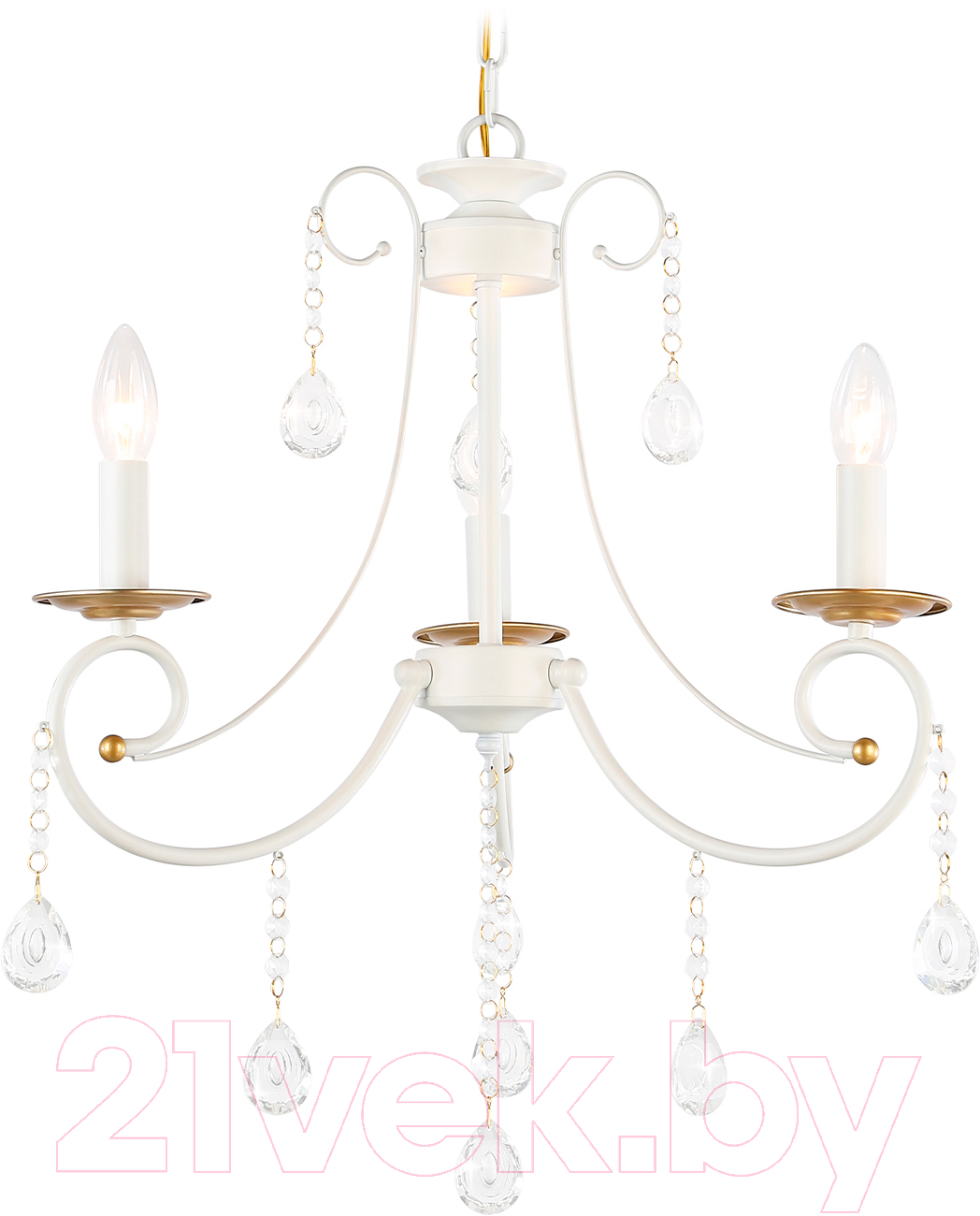 Люстра Ambrella TR4915/3 WH/GD — фото 3