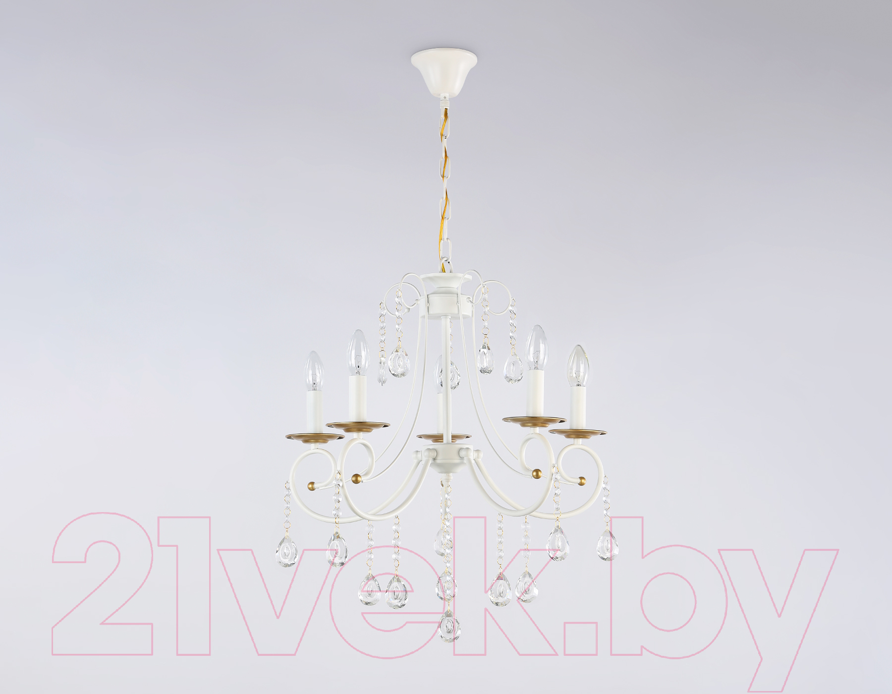 Люстра Ambrella TR4916/5 WH/GD — фото 4