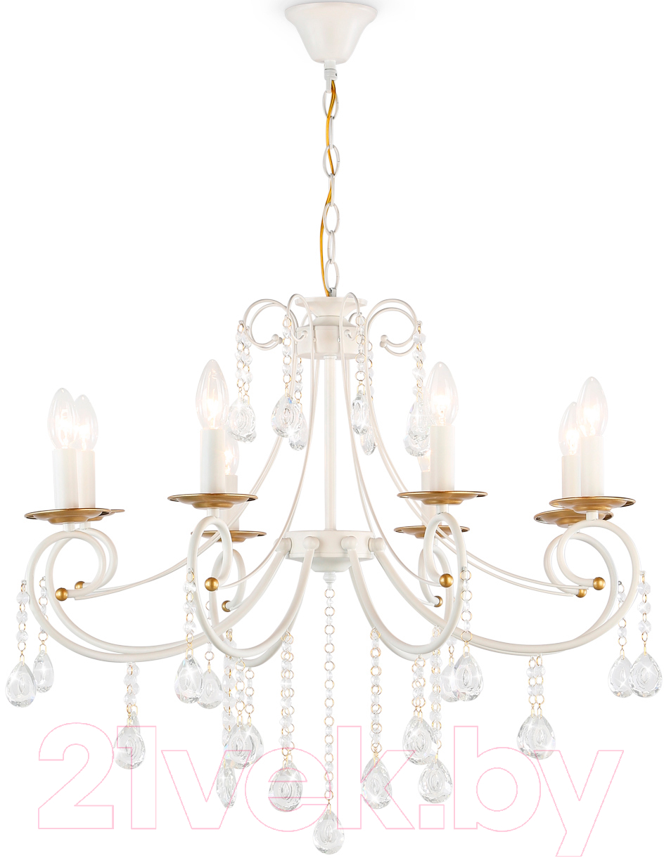 Люстра Ambrella TR4917/8 WH/GD — фото 2