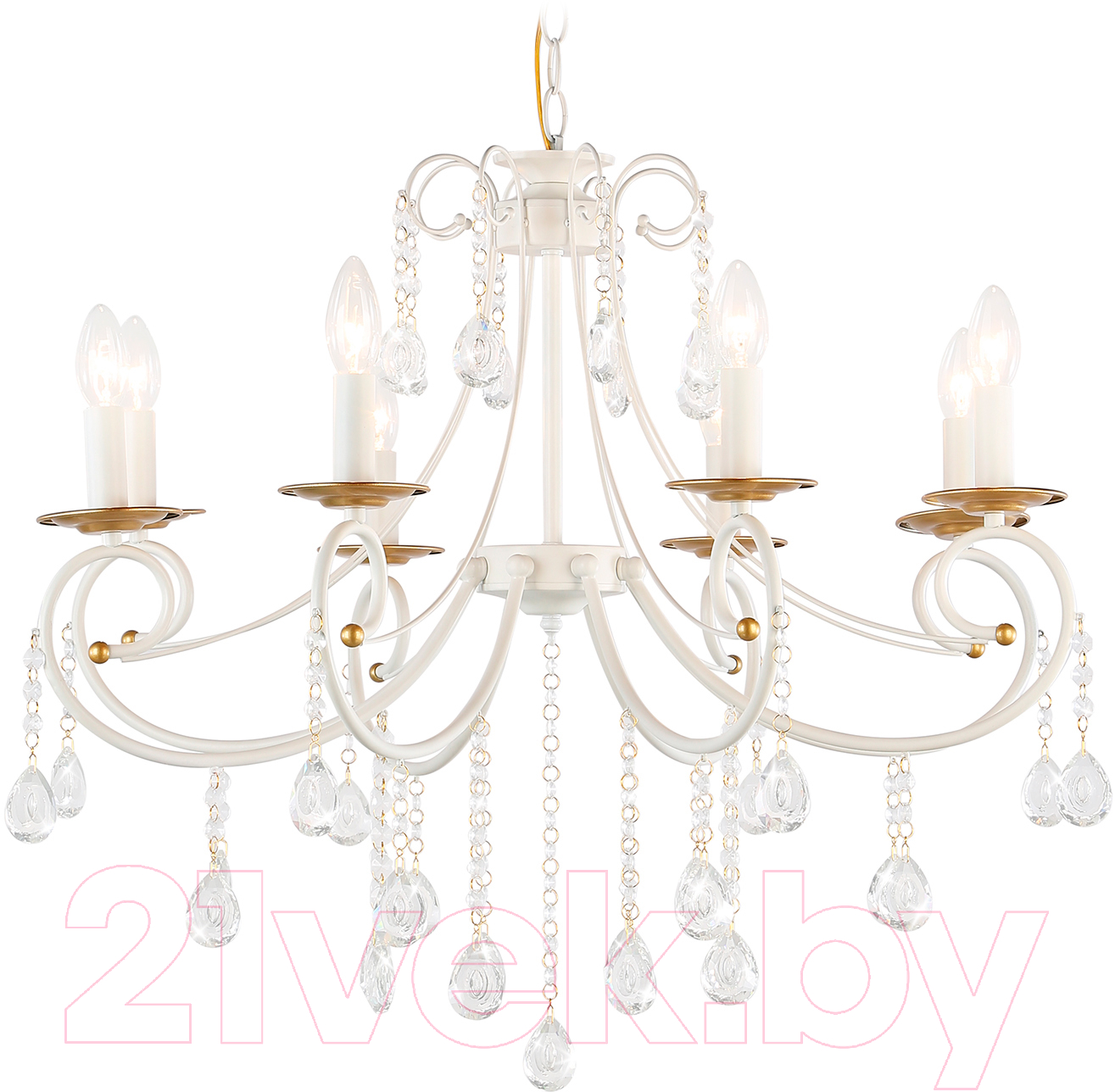 Люстра Ambrella TR4917/8 WH/GD — фото 3