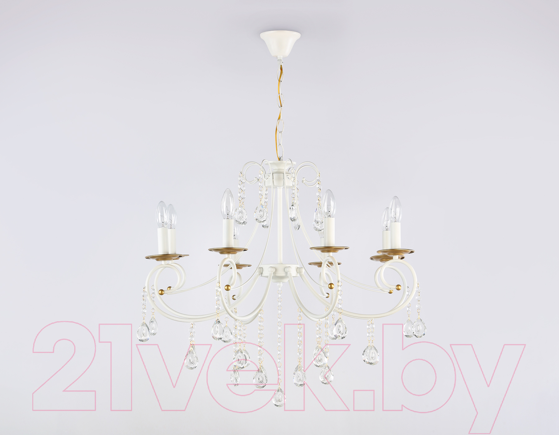 Люстра Ambrella TR4917/8 WH/GD — фото 4