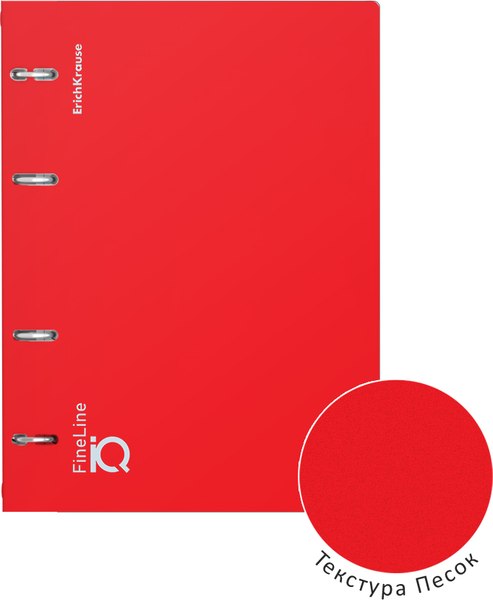 Тетрадь Erich Krause IQ FineLine Classic / 60861 (100л, красный)