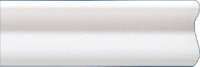 Плинтус потолочный SOLID C11/25 эксрудированный пенополистирол (2м/25×21мм, белый) - 