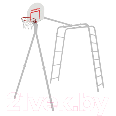 Баскетбольный щит Romana 1.Д-04.03