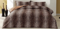 Комплект постельного белья TAC Leopard CK / 60229067 (V51-коричневый) - 