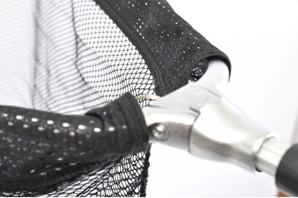 Подсачек Flagman Fishing Landing Net Sandwich Mesh 60x60 Head 1.80м 2 секции / ZX606018