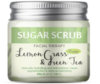 Скраб для лица Luster Lemon Grass & Green Tea Sugar Scrub Сахарный (200мл) - 