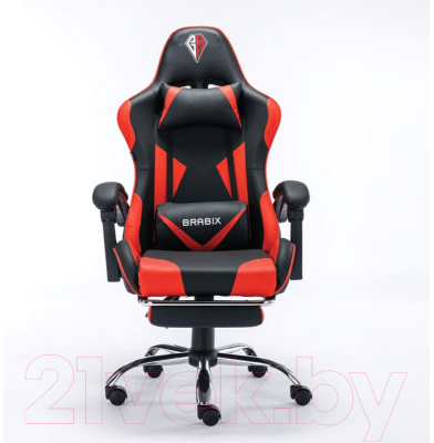 Кресло геймерское Brabix Dexter Gm-135 / 532799 (черный/красный)