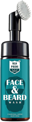 Пенка для умывания Luster Man Pride Charcoal Face & Beard Wash Face Wash (100мл)