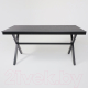 Миниатюра изображения товара Стол садовый AksHome Florence 160x80x77 (сталь черная/черный)