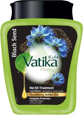 Маска для волос Dabur Vatika с маслом Черного тмина Восстанавливающая (500г) - 