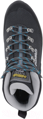 Трекинговые ботинки Asolo Corax GV ML / A12039-A906 (р-р 7.5, черный/синий)