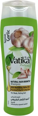 Шампунь для волос Dabur Vatika С экстрактом чеснока для ломких и выпадающих волос (400мл) - 