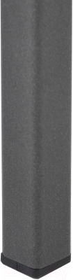 Табурет AMC Comfort 7 Г К4.8 (кожзам серый/коричневый/графит)