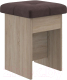 Табурет Genesis Мебель дуб сонома/Bora 01 - 