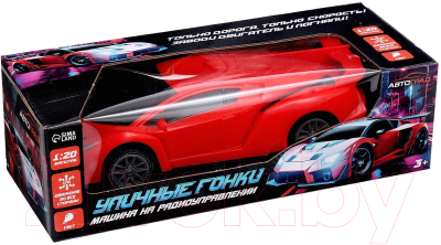Радиоуправляемая игрушка Автоград Машина. Уличные гонки 888-4 / 9932938 (красный)