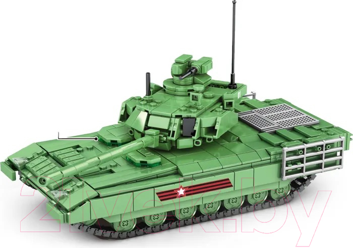 Конструктор Sembo Мотоцикл Танк T-14 Armata 170761