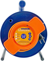 Удлинитель на катушке Glanzen EC-20-001 - 