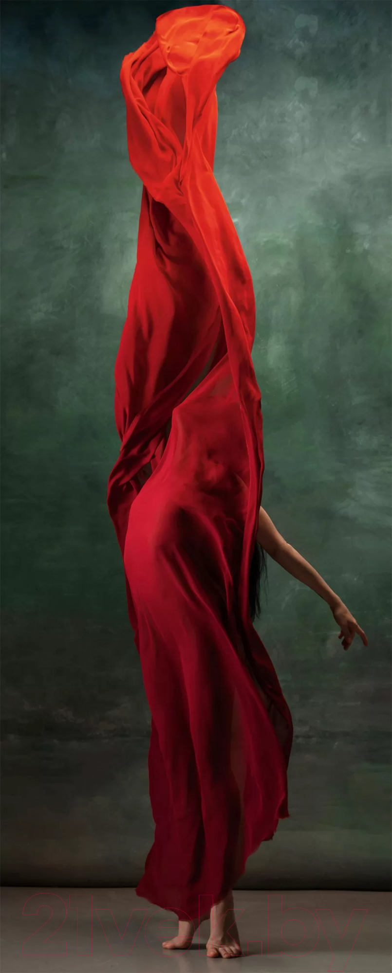 Картина на стекле Stamprint Девушка в красном 1 AR036