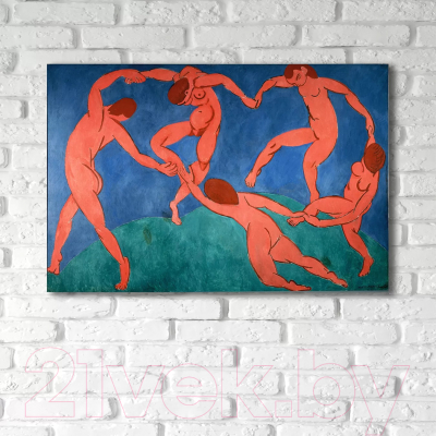 Картина на стекле Stamprint Танец 2 А. Матисс PT018 (80x120)