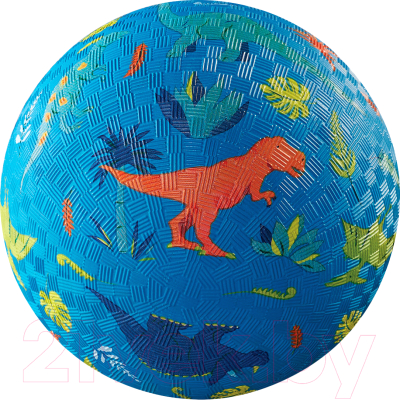 Мяч детский Crocodile Creek Динозавры / 21273 (голубой)