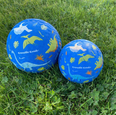 Мяч детский Crocodile Creek Динозавры / 21711 (голубой)