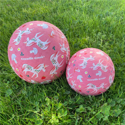 Мяч детский Crocodile Creek Единороги / 21712 (розовый)