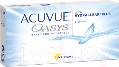 Комплект контактных линз Acuvue Oasys Sph -1.00 R8.4 (6шт)