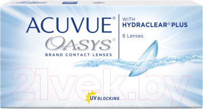 Комплект контактных линз Acuvue Oasys Sph -0.75 R8.4 (6шт)