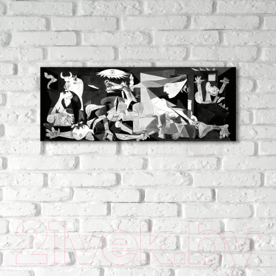 Картина на стекле Stamprint Гернила П. Пикассо PT029 (30x80)