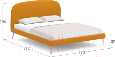 Двуспальная кровать Moon Family 1234 / MF007457