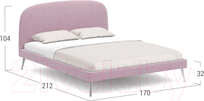Двуспальная кровать Moon Family 1234 / MF007481