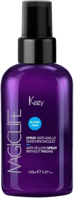 Спрей для волос Kezy Anti-Yellow Spray Without Rinsing С протеинами (150мл)