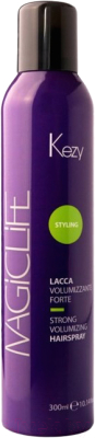 Лак для укладки волос Kezy Strong Volumizing Hairspray Сильной фиксации для объема (300мл)