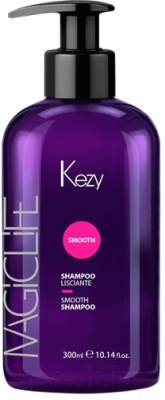 Шампунь для волос Kezy Smooth Shampoo Разглаживающий для вьющихся, непослушных волоc (300мл)